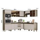 Cozinha Completa De Canto 9 Peças Connect Com Torre Quente E