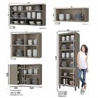 Cozinha Completa De Canto 9 Peças Évelin - Móveis Henn