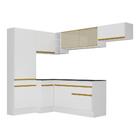 Cozinha Completa De Canto Com Rodapé Veneza Multimóveis Mp208