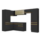 Cozinha Completa De Canto Com Rodapé Veneza Multimóveis Mp209