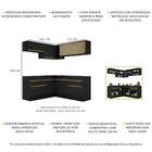 Cozinha Completa De Canto Com Rodapé Veneza Multimóveis Mp209