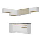 Cozinha Completa De Canto Com Rodapé Veneza Multimóveis Mp209