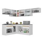 Cozinha Completa De Canto Com Rodapé Veneza Multimóveis Mp210