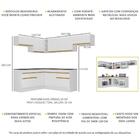 Cozinha Completa De Canto Com Rodapé Veneza Multimóveis Mp210