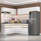 Cozinha Completa De Canto Com Rodapé Veneza Multimóveis Mp210