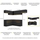 Cozinha Completa De Canto Com Rodapé Veneza Multimóveis Mp210