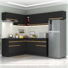 Cozinha Completa De Canto Com Rodapé Veneza Multimóveis Mp210