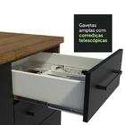 Cozinha Completa De Canto Madesa Agata 399001 Com Armário E B