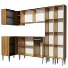 Cozinha Completa De Canto Madesa Emilly Self Com Balcão, Armá