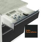 Cozinha Completa De Canto Madesa Glamy 399002 Com Armário E B