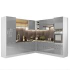 Cozinha Completa De Canto Madesa Lux Com Armário E Balcão - B