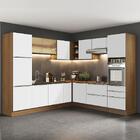 Cozinha Completa De Canto Madesa Lux Com Armário E Balcão - R