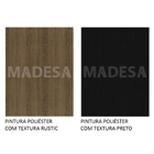 Cozinha Completa de Canto Reto Madesa Emilly 481 com Armário