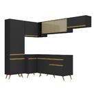 Cozinha Completa De Canto Veneza Gb Multimóveis Mp2052 Com Ar