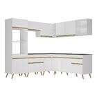 Cozinha Completa De Canto Veneza Gw Multimóveis Mp2045 Com Ar