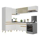 Cozinha Completa De Canto Veneza Gw Multimóveis Mp2051 Com Ar