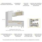 Cozinha Completa De Canto Veneza Gw Multimóveis Mp2053 Com Ar