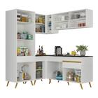 Cozinha Completa De Canto Veneza Gw Multimóveis Mp2053 Com Ar