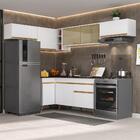 Cozinha Completa De Canto Veneza Gw Multimóveis Mp2060 Com Ar