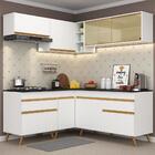 Cozinha Completa De Canto Veneza Gw Multimóveis Mp2062 Com Ar