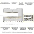 Cozinha Completa De Canto Veneza Gw Multimóveis Mp2067 Com Ar