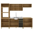 Cozinha Completa Dinamarca 12 Portas 2 Gavetas 6123.134 Chumb