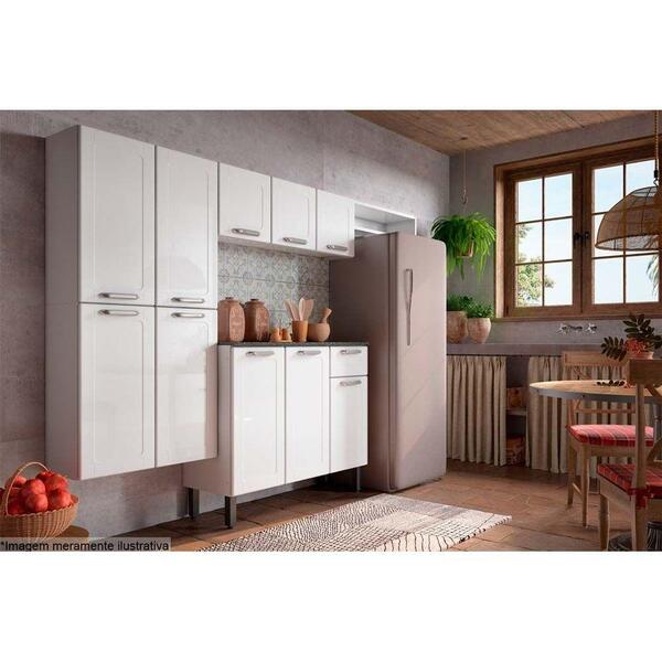 Cozinha Completa Dona Maria 4 Peças (1 Armário + 1 Balcão + 1