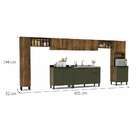 Cozinha Completa Espaguete 14 Pt 1 Gv Alamo E Verde Amalfi