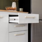 Cozinha Completa Estilo 10 Portas 3 Gavetas Branco/freijó/bra