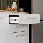 Cozinha Completa Estilo 10 Portas 3 Gavetas Branco/freijó/bra