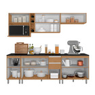 Cozinha Completa Evidence 10 Portas 2 Gavetas Poliman Móveis