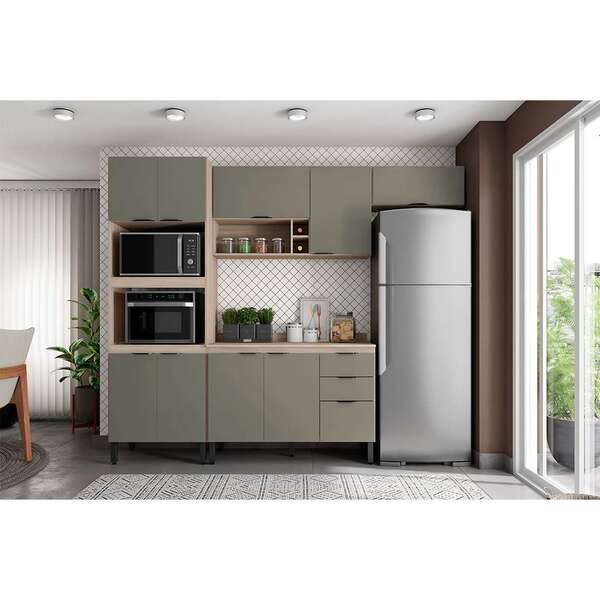 Cozinha Completa Firenza 10 Pt 2 Gv Avena E Menta
