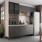 Cozinha Completa Firenze 04 Peças 10 Portas E 02 Gavetas  Ave