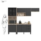 Cozinha Completa Firenze 04 Peças 10 Portas E 02 Gavetas  Ave