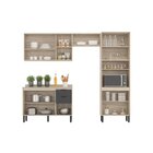 Cozinha Completa Firenze 04 Peças 11 Portas E 02 Gavetas Aven