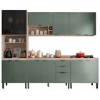 Cozinha Completa Firenze 13 Portas 2 Gavetas Avena Touch/ment