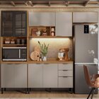 Cozinha Completa Firenze 4 Peças 10 Portas 2 Gavetas Amendola