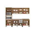 Cozinha Completa Firenze 5 Peças 14 Portas 2 Gavetas Amendola