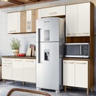 Cozinha Completa Fit 11 Portas 1 Gaveta Off White Cristal/car