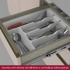 Cozinha Completa Genius 10 Portas 2 Gavetas Off White - Pnr M
