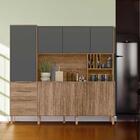 Cozinha Completa Grande Com Porta Pratos E Pés Reguláveis Car