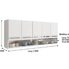 Cozinha Completa Grecia Branco Casa Mobilia