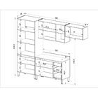 Cozinha Completa Jequitibá 9 Portas 3 Gavetas Montana/fumê -