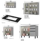 Cozinha Completa Ketlin 4 Peças - Móveis Henn