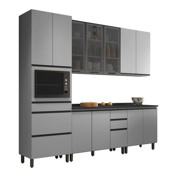 Cozinha Completa Ketlin 5 Peças Com Torre Quente - Móveis Henn