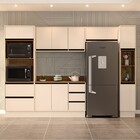 Cozinha Completa Koya 10 Portas 4 Gavetas Branco/creme - Poli