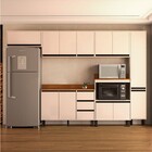 Cozinha Completa Koya 12 Portas 3 Gavetas 40250044 Creme - Po