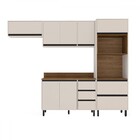 Cozinha Completa Koya 8 Portas 4 Gavetas 40250041 Creme - Pol