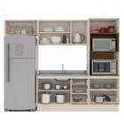 Cozinha Completa Koya 8 Portas 4 Gavetas Creme - Politorno