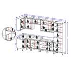 Cozinha Completa Laciara 15 Pt 3 Gv Argila E Amarelo